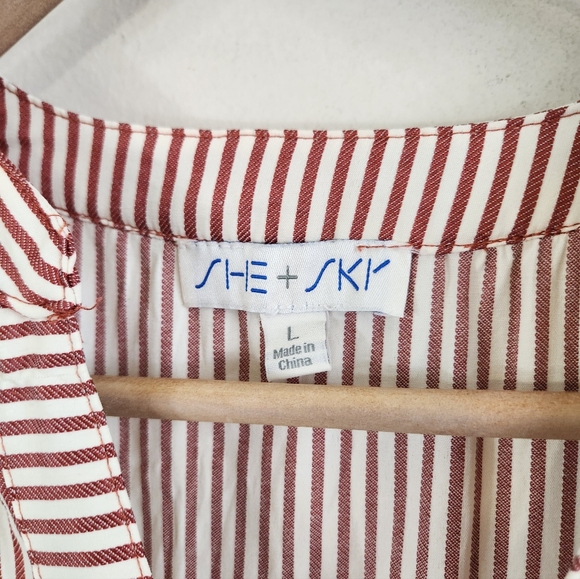 She + Sky Tiered Midi Dress - Picture 5 of 6